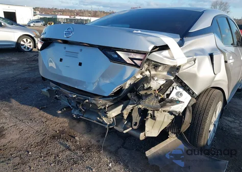 2021 Nissan Sentra S Xtronic Cvt z USA, uszkodzony, nr VIN 3N1AB8BV8MY256830